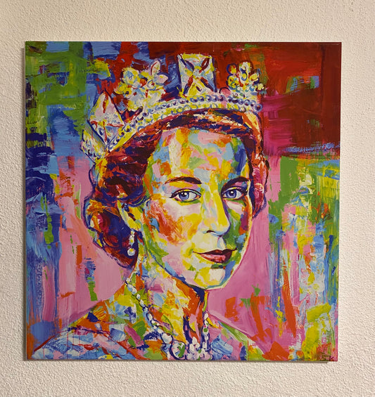 Queen Elisabeth II (ref. 0502) Pop Art